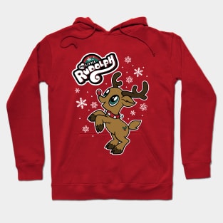 My Little Rudolph - Christmas Cartoon Red Nosed Reindeer Hoodie